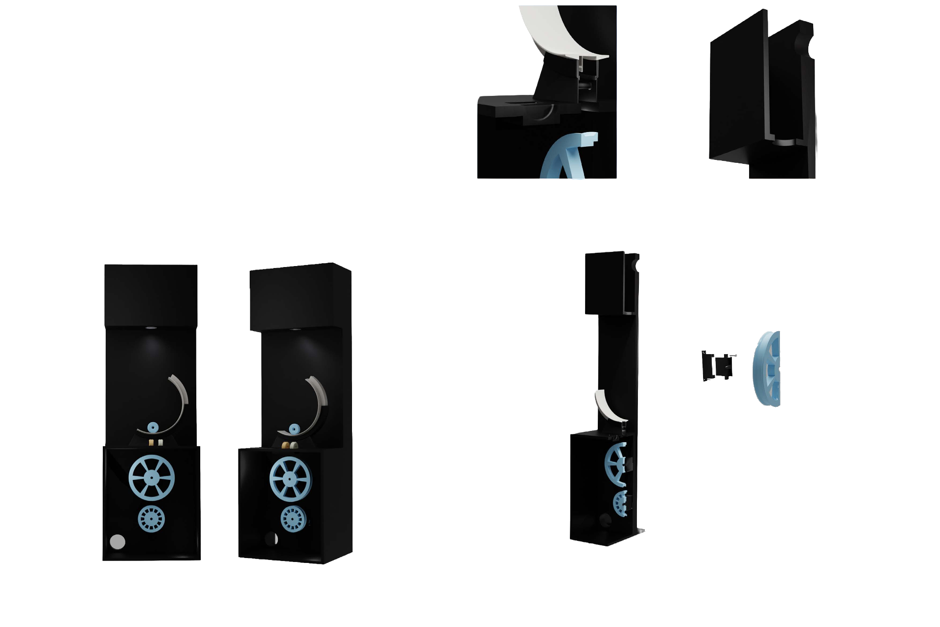 Musy pedestal renders.